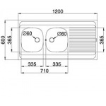 Pyramis INTL 120X60 2B1D