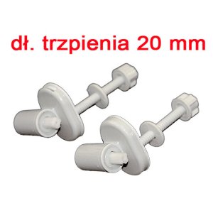 Śruby do deski sedesowej [15 plastikowa]