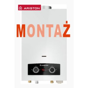 Terma gazowa ARISTON AKROS R X 1020 montaż Katowice / Śląsk