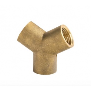 Trójnik mosiężny typ Y 1/2 " GW