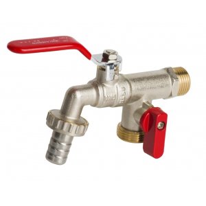 Zawór kulowy podwójny czerpalny