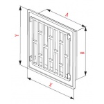 Kratka wentylacyjna TM2