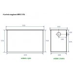 Kuchnia MBS 3 EU 6,5 kW<br> Biała LEWA