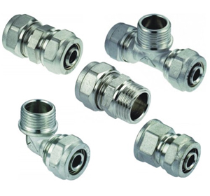 Kształtki PEX do skręcania