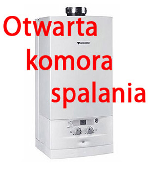 Kotły z otwartą komorą spalania