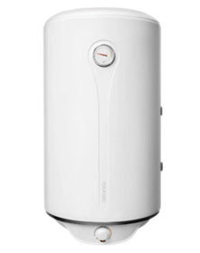 pionowe w obudowie z grzałką el.