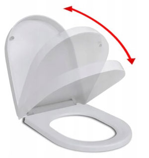 Zawias wolnoopadający