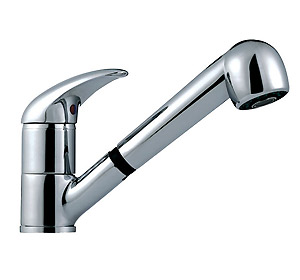 Z wyciąganą wylewką