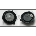 Membrana do termy gazowej Termet G19-01 i 02 z el. plastikowymi 