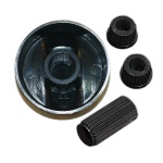 Pokrętło do kuchenki gazowej uniwersalne czarne