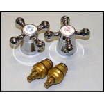 Pokrętło Retro + głowice suwakowe komplet