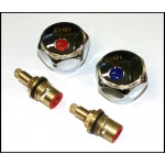 Pokrętło Standard Metal + głowice ceramiczne komplet