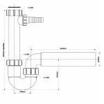 Półsyfon Zlewozmywakowy McAlpine HC7