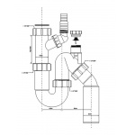 Półsyfon Zlewozmywakowy McAlpine TP31VW50