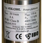 Pompa głębinowa 4SKt200L