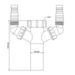 Przedłużka Zlewozmywakowa McAlpine HC14