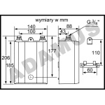 Przepływowy ogrzewacz wody Bosch TR4000 4ET
