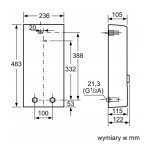 Przepływowy ogrzewacz wody BOSCH <br> Model Bosch Tronic TR4000
