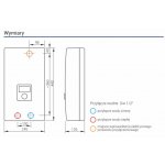 Przepływowy ogrzewacz wody Kospel PPE3 moc: 27 kW