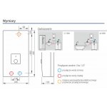 Przepływowy ogrzewacz wody Kospel PPH2 hydraulic