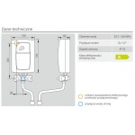 Przepływowy ogrzewacz wody Kospel TWISTER 5,5 kW 