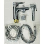 Bateria ZEGOR umywalkowo - bidetowa  ze słuchawką "bidetta" PUD10-A045