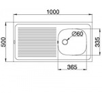 Pyramis INTL 100 X 50 1B1D