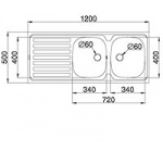 Pyramis INTL 120X50 2B1D