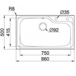 Pyramis TITAN 86 x 50