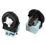 Silnik pompy pralki AMICA 3 śruby kostka przód 45010