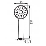 Słuchawka/rączka natrysku Bello