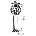 Słuchawka/rączka natrysku Sole