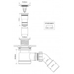 Syfon brodzikowy McAlpine HC26CLCP