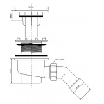 Syfon brodzikowy McAlpine HC27-WH