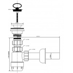 Syfon umywalkowy McAlpine HC1L