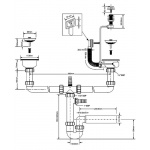 Syfon Zlewozmywakowy McAlpine HC7HC12R-POL2
