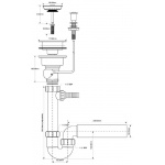 Syfon Zlewozmywakowy McAlpine HC7+PUS113-CP