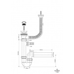 Syfon Zlewozmywakowy McAlpine HC17HC17PDR