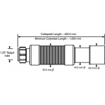 Sztucer PCV 5/4 x 40/50mm [MRMF1-S]