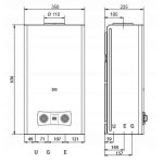 Terma gazowa Beretta Fonte LX 11P