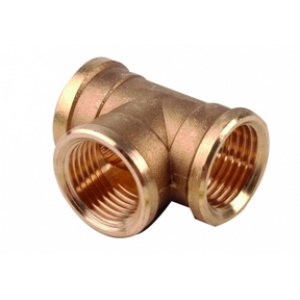 Trójnik mosiężny GW