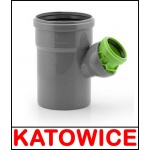 Trójnik nastawny PCV