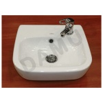 Umywalka FACILE 40x36cm + bateria+ korek automatyczny + syfon