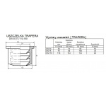 Uszczelka do trapera PCV