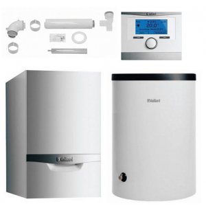 Vaillant VC 206 + VIH R 120 + multiMATIC 700 + zestaw do szachtu 303920
