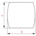 Wentylator ścienny Ventax E-F 100