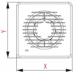 Wentylator ścienny Ventix WVV 100