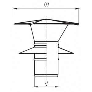 Wywiewka nierdzewna SX-TDN...W2