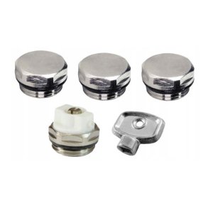 Zestaw montażowy grzejnika łazienkowego boczno-zasilanego