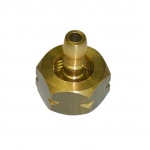 Złączka 1/4 " lewy gwint wewnętrzny x 8 mm do butli propan-butan
